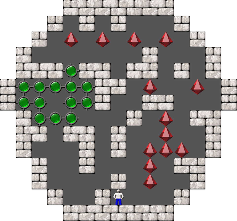 Sokoban ACSmileys 4 level 64